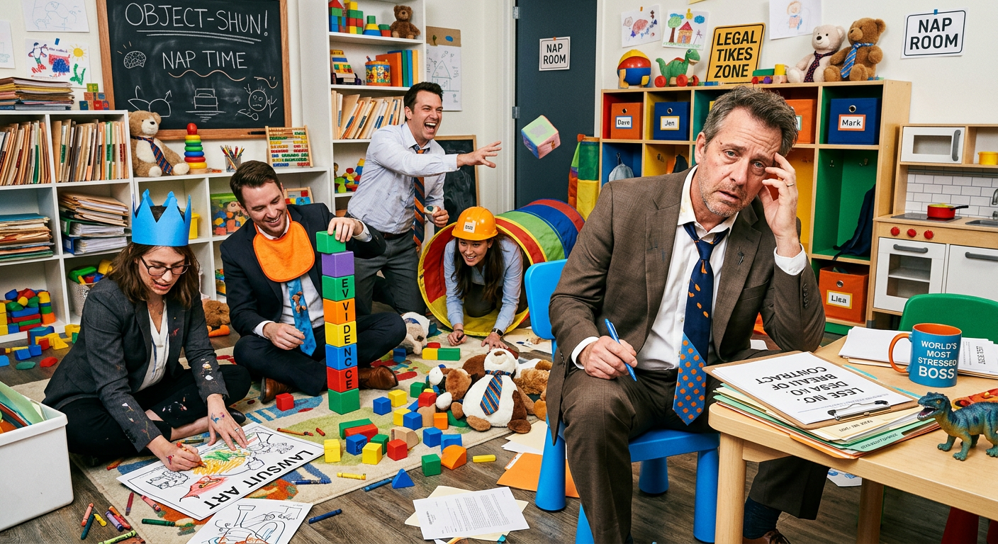 Stop Babysitting - daycare concept