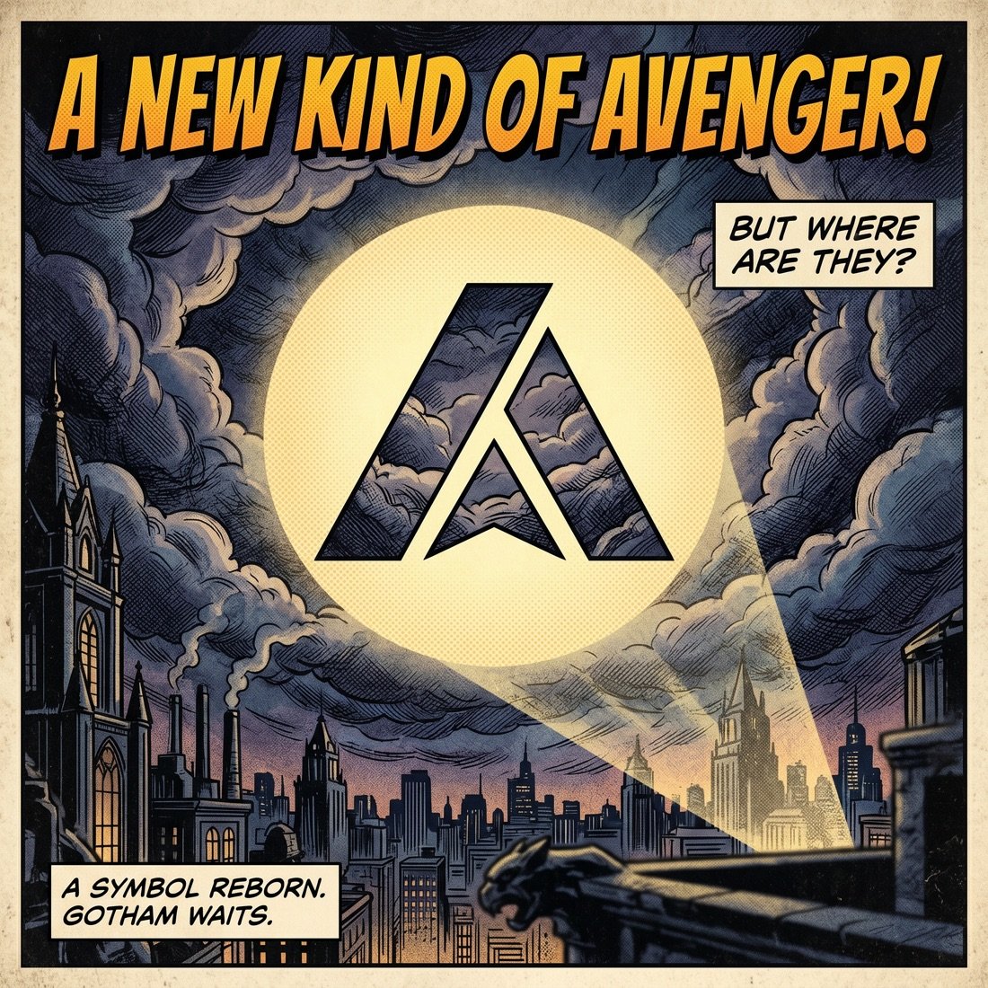 Bat-Signal Cover